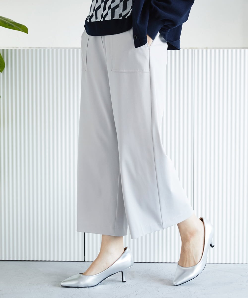 PHQGF85190 GEORGES RECH(小さいサイズ) [新色追加][日本製/多機能素材]ジャージーガウチョパンツ