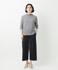 PHQGF85190 GEORGES RECH(小さいサイズ)(メゾン ドゥ サンク) [新色追加][日本製/多機能素材]ジャージーガウチョパンツ ライトグレー