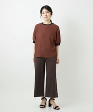 PHQGF85190 GEORGES RECH(小さいサイズ)(メゾン ドゥ サンク) [新色追加][日本製/多機能素材]ジャージーガウチョパンツ ライトグレー