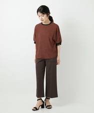 PHQGF85190 GEORGES RECH(小さいサイズ)(メゾン ドゥ サンク) [新色追加][日本製/多機能素材]ジャージーガウチョパンツ ライトグレー