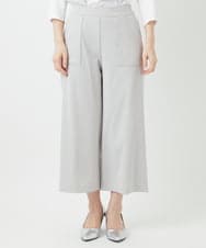 PHQGF85190 GEORGES RECH(小さいサイズ)(メゾン ドゥ サンク) [日本製/多機能素材]ジャージーガウチョパンツ ライトグレー