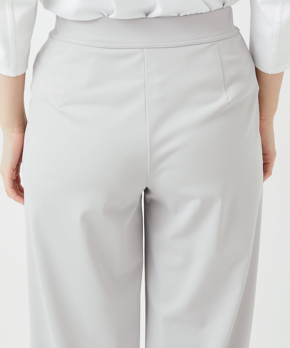 PHQGF85190 GEORGES RECH(小さいサイズ)(メゾン ドゥ サンク) [日本製/多機能素材]ジャージーガウチョパンツ ライトグレー