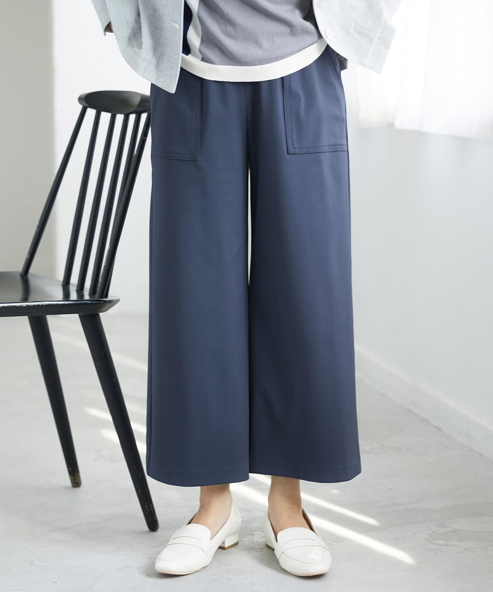 PHQGF85190 GEORGES RECH(小さいサイズ) [日本製/多機能素材]ジャージーガウチョパンツ