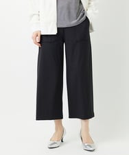 PHQGF85190 GEORGES RECH(小さいサイズ)(メゾン ドゥ サンク) [新色追加][日本製/多機能素材]ジャージーガウチョパンツ ブラック