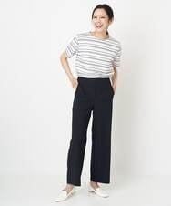PHQGS13230 GEORGES RECH(小さいサイズ)(メゾン ドゥ サンク) トリコットジャージーパンツ アイボリー