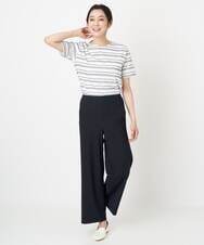 PHQGS13230 GEORGES RECH(小さいサイズ)(メゾン ドゥ サンク) トリコットジャージーパンツ アイボリー