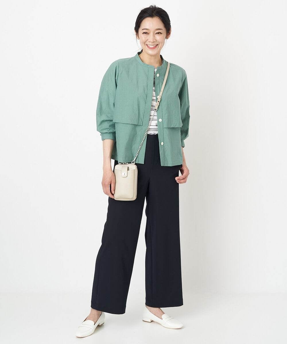 PHQGS13230 GEORGES RECH(小さいサイズ)(メゾン ドゥ サンク) トリコットジャージーパンツ アイボリー