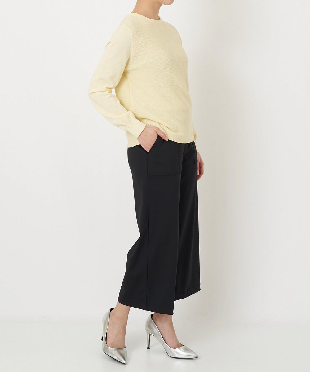 PHQGU85190 GEORGES RECH(小さいサイズ)(メゾン ドゥ サンク) [定番人気]ジャージーガウチョパンツ カーキ
