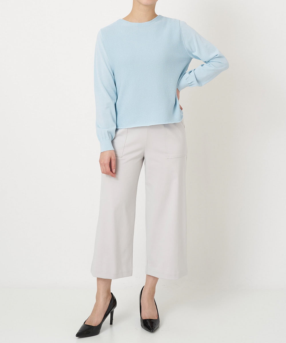 PHQGU85190 GEORGES RECH(小さいサイズ)(メゾン ドゥ サンク) [定番人気]ジャージーガウチョパンツ カーキ