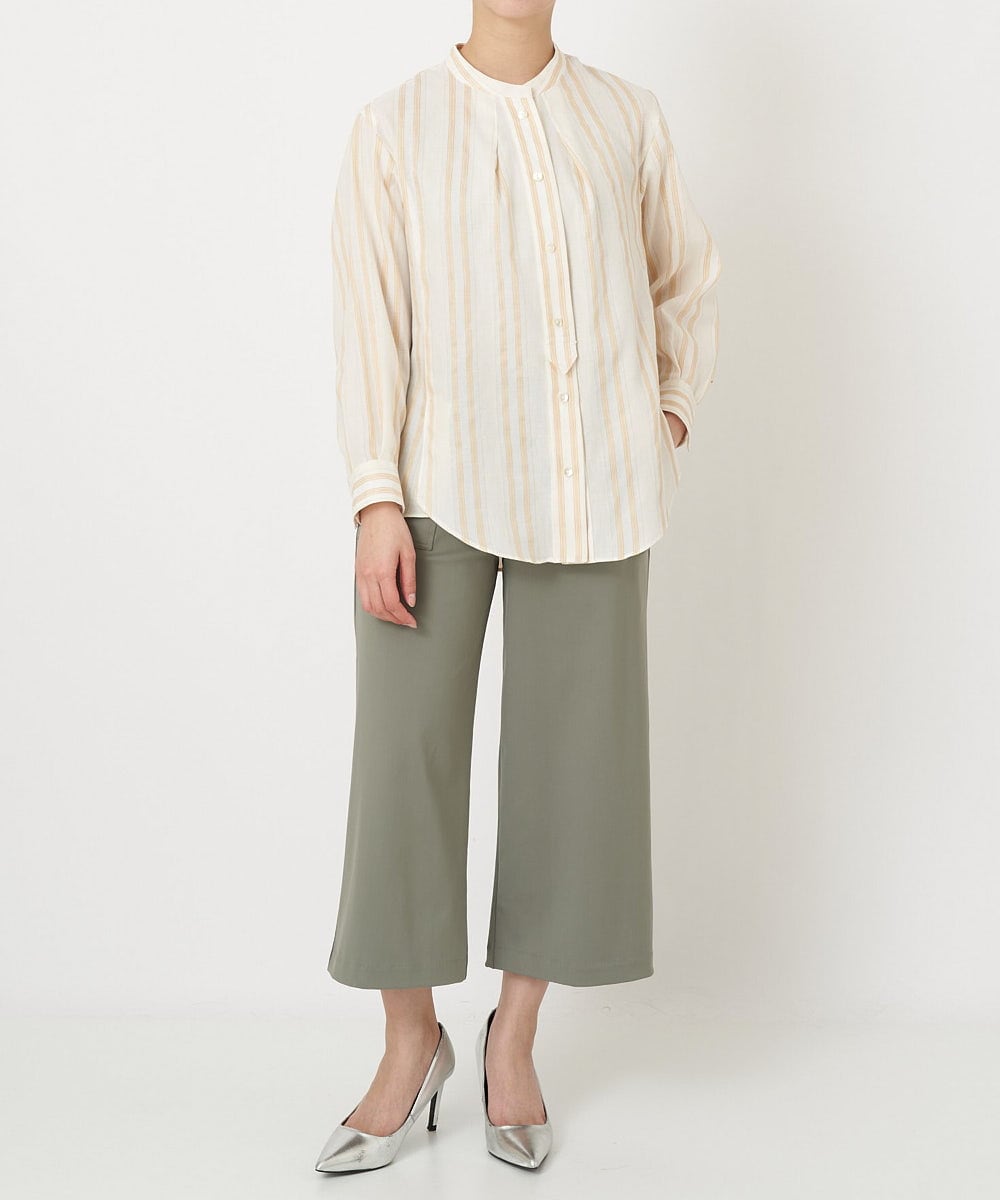 PHQGU85190 GEORGES RECH(小さいサイズ)(メゾン ドゥ サンク) [定番人気]ジャージーガウチョパンツ カーキ