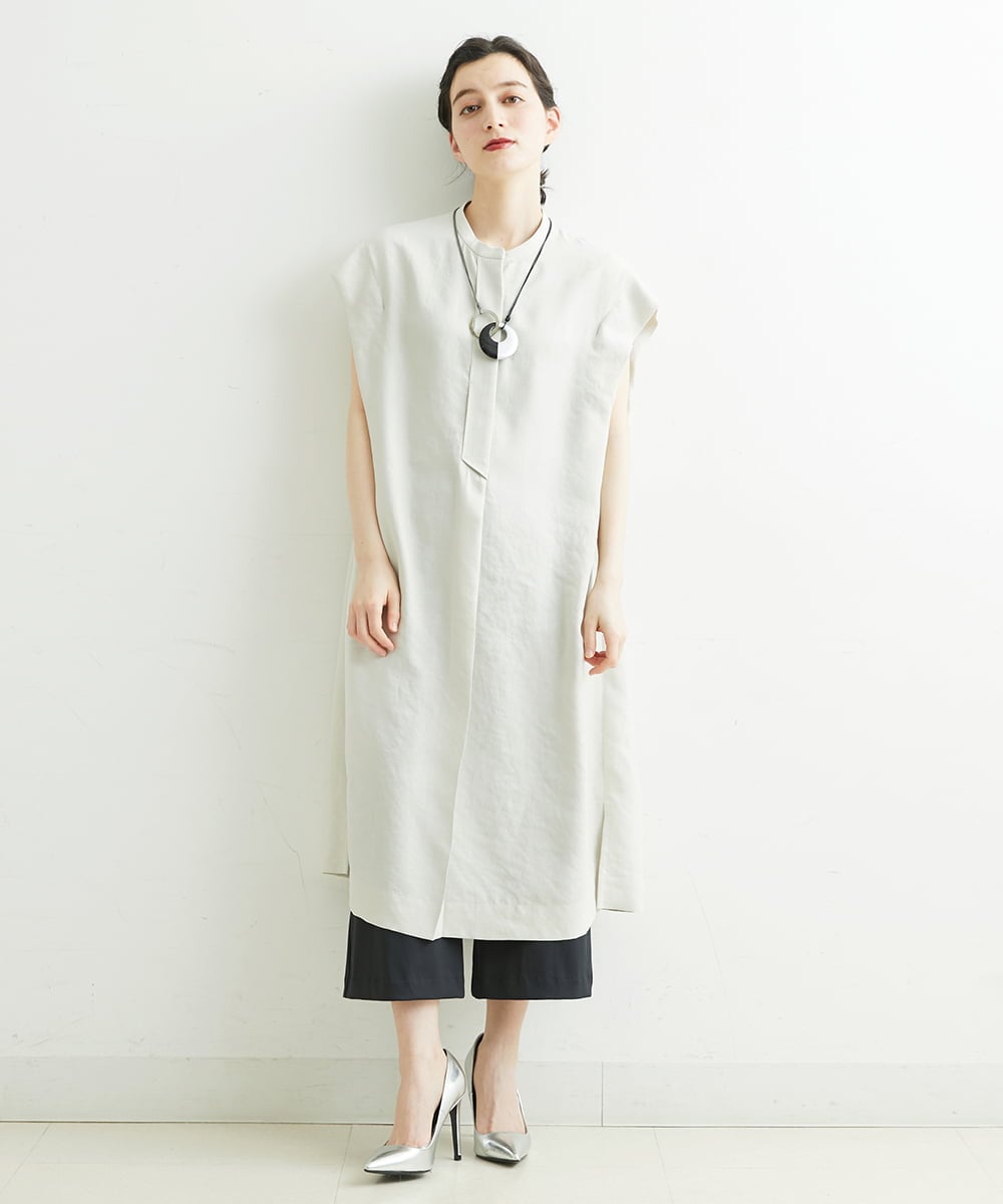 PHQGU85190 GEORGES RECH(小さいサイズ)(メゾン ドゥ サンク) [定番人気]ジャージーガウチョパンツ カーキ