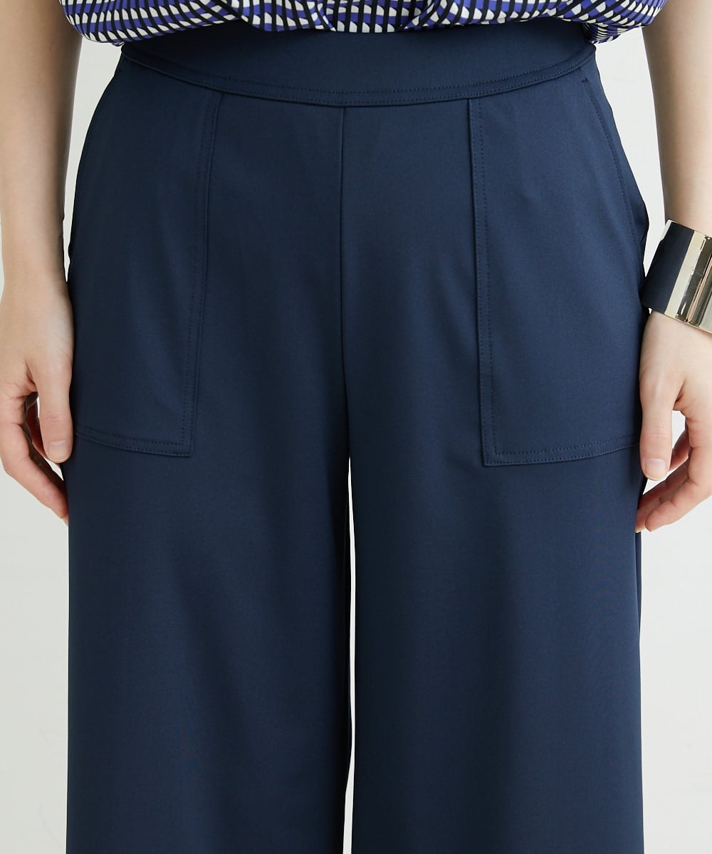 PHQGU85190 GEORGES RECH(小さいサイズ)(メゾン ドゥ サンク) [定番人気]ジャージーガウチョパンツ カーキ