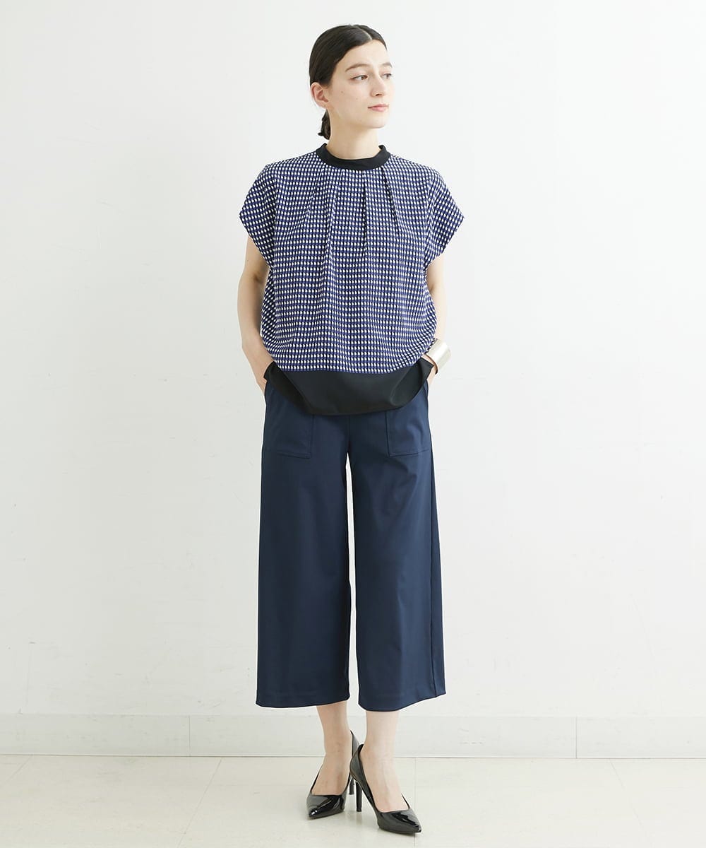PHQGU85190 GEORGES RECH(小さいサイズ)(メゾン ドゥ サンク) [定番人気]ジャージーガウチョパンツ カーキ