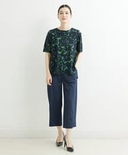 PHQGU85190 GEORGES RECH(小さいサイズ)(メゾン ドゥ サンク) [定番人気]ジャージーガウチョパンツ カーキ