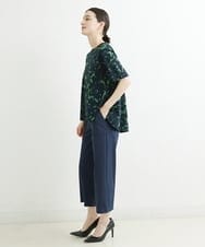 PHQGU85190 GEORGES RECH(小さいサイズ)(メゾン ドゥ サンク) [定番人気]ジャージーガウチョパンツ カーキ