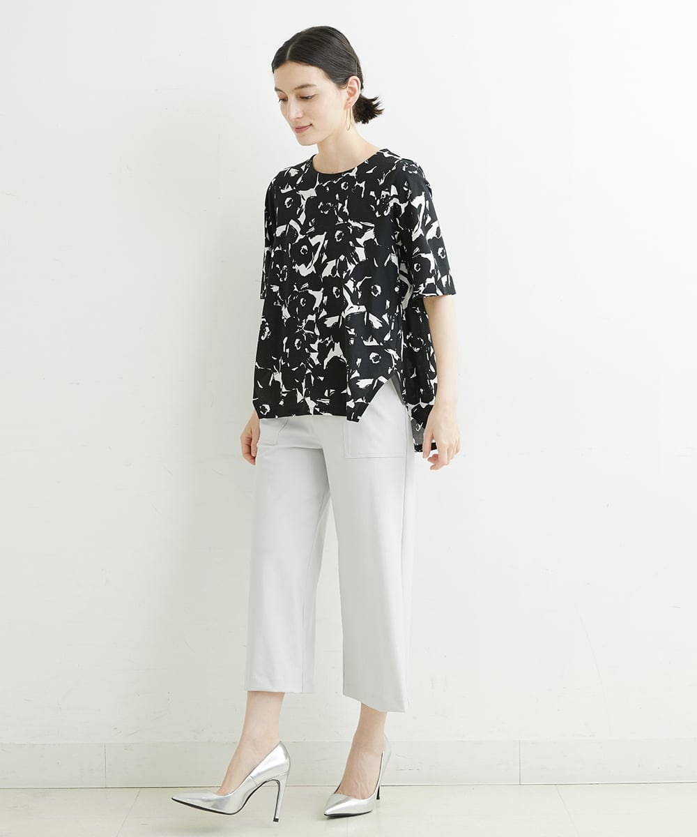 PHQGU85190 GEORGES RECH(小さいサイズ)(メゾン ドゥ サンク) [定番人気]ジャージーガウチョパンツ カーキ