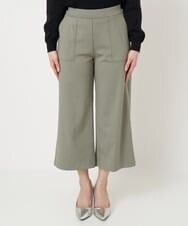 PHQGU85190 GEORGES RECH(小さいサイズ)(メゾン ドゥ サンク) [定番人気]ジャージーガウチョパンツ カーキ