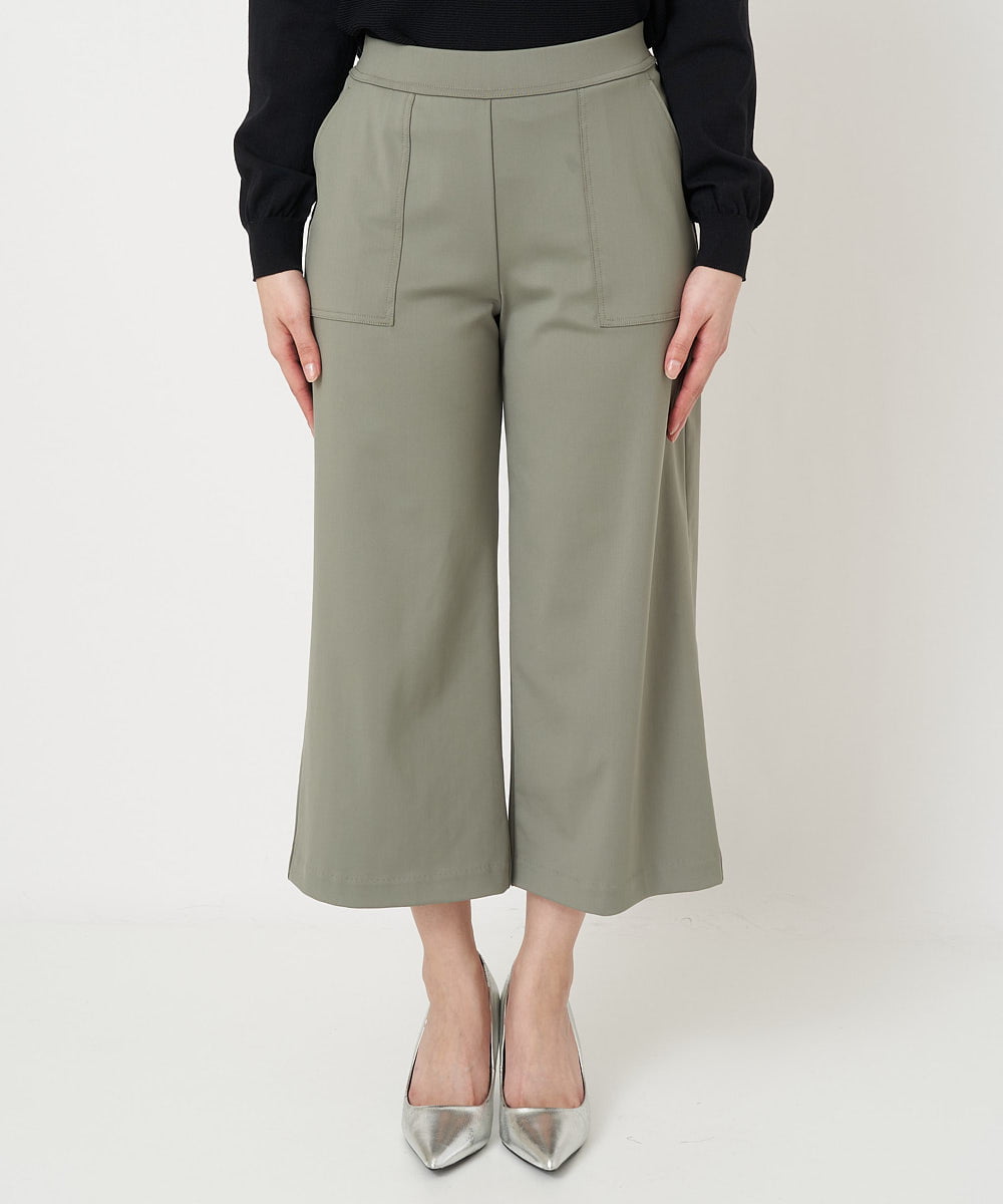 PHQGU85190 GEORGES RECH(小さいサイズ)(メゾン ドゥ サンク) [定番人気]ジャージーガウチョパンツ カーキ