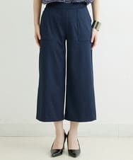 PHQGU85190 GEORGES RECH(小さいサイズ)(メゾン ドゥ サンク) [定番人気]ジャージーガウチョパンツ カーキ