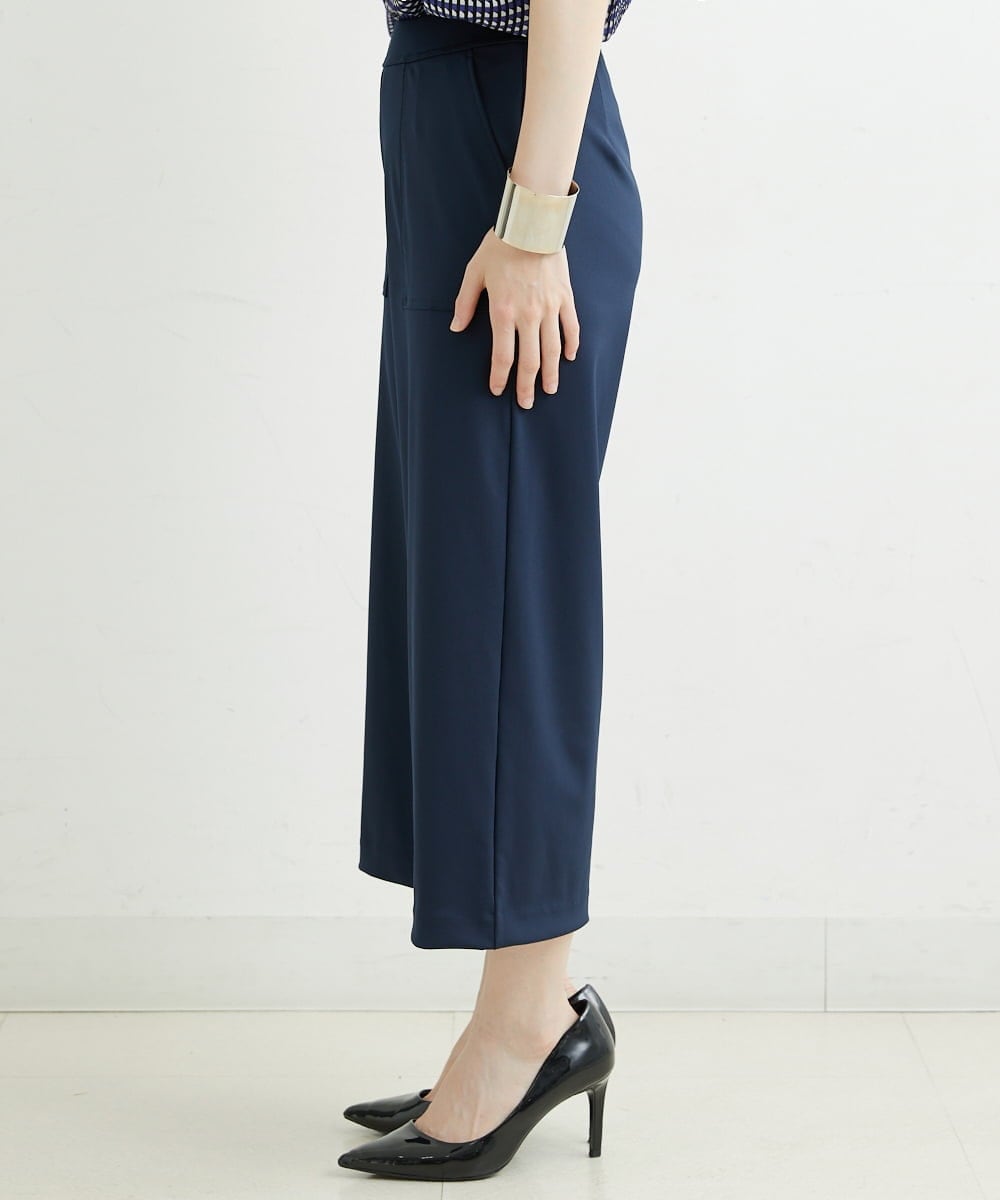 PHQGU85190 GEORGES RECH(小さいサイズ)(メゾン ドゥ サンク) [定番人気]ジャージーガウチョパンツ カーキ