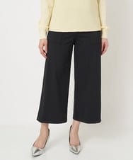 PHQGU85190 GEORGES RECH(小さいサイズ)(メゾン ドゥ サンク) [定番人気]ジャージーガウチョパンツ ブラック