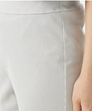 PHQHE71160 GEORGES RECH(小さいサイズ)(メゾン ドゥ サンク)  [日本製]ストレートリブパンツ ライトグレー
