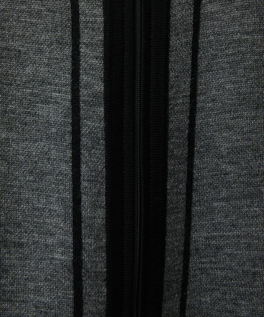 PHSAD03330 GEORGES RECH(小さいサイズ)(メゾン ドゥ サンク) ダブルジャカードニットポンチョ ベージュ