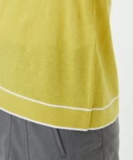 PHSAD11260 GEORGES RECH(小さいサイズ)(メゾン ドゥ サンク) [アンサンブル対応]ウォッシャブルウールカーディガン イエロー