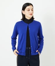 PHSAD11260 GEORGES RECH(小さいサイズ)(メゾン ドゥ サンク) [アンサンブル対応]ウォッシャブルウールカーディガン ブルー