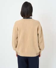 PHSAD21330 GEORGES RECH(小さいサイズ)(メゾン ドゥ サンク) フェザーヤーンリバーカーディガン ベージュ