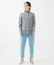PHSCA07250 GEORGES RECH(小さいサイズ)(メゾン ドゥ サンク) [アンサンブル対応]メリノウールカーディガン ライトグレー