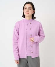 PHSCD57230 GEORGES RECH(小さいサイズ)(メゾン ドゥ サンク) [アンサンブル対応]メリノウールカラーカーディガン ピンク