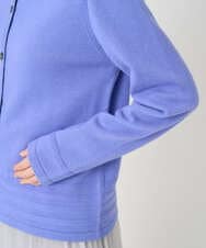 PHSCD57230 GEORGES RECH(小さいサイズ)(メゾン ドゥ サンク) [アンサンブル対応]メリノウールカラーカーディガン ブルー