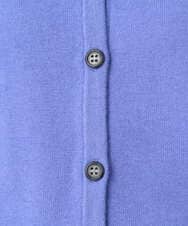 PHSCD57230 GEORGES RECH(小さいサイズ)(メゾン ドゥ サンク) [アンサンブル対応]メリノウールカラーカーディガン ブルー