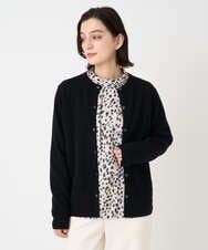 PHSCD57230 GEORGES RECH(小さいサイズ)(メゾン ドゥ サンク) [アンサンブル対応]メリノウールカラーカーディガン ブルー