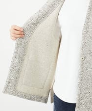 PHSEE16290 GEORGES RECH(小さいサイズ)(メゾン ドゥ サンク) ファンシーツイードベスト ベージュ