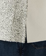 PHSEE16290 GEORGES RECH(小さいサイズ)(メゾン ドゥ サンク) ファンシーツイードAラインジレ ベージュ