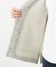 PHSEE16290 GEORGES RECH(小さいサイズ)(メゾン ドゥ サンク) ファンシーツイードAラインジレ ベージュ