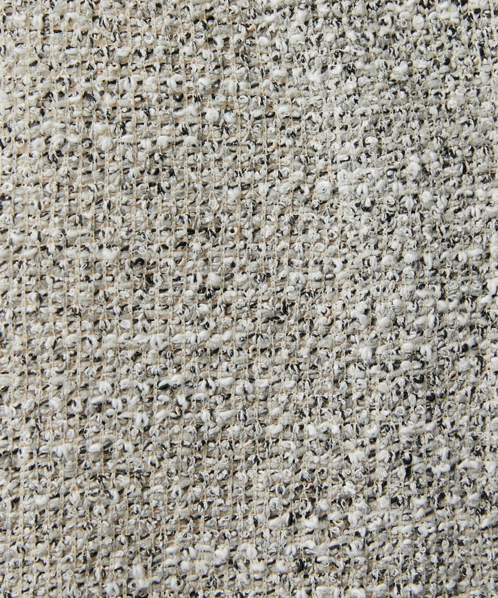 PHSEE16290 GEORGES RECH(小さいサイズ)(メゾン ドゥ サンク) ファンシーツイードAラインジレ ベージュ