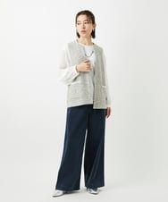 PHSEE16290 GEORGES RECH(小さいサイズ)(メゾン ドゥ サンク) ファンシーツイードAラインジレ ベージュ