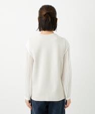 PHSEE16290 GEORGES RECH(小さいサイズ)(メゾン ドゥ サンク) ファンシーツイードAラインジレ ベージュ