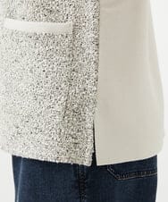 PHSEE16290 GEORGES RECH(小さいサイズ)(メゾン ドゥ サンク) ファンシーツイードベスト ベージュ