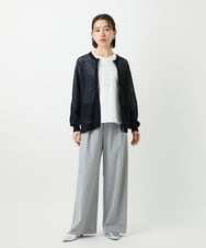 PHSEE28290 GEORGES RECH(小さいサイズ)(メゾン ドゥ サンク) ブークレメッシュニットブルゾン ネイビー