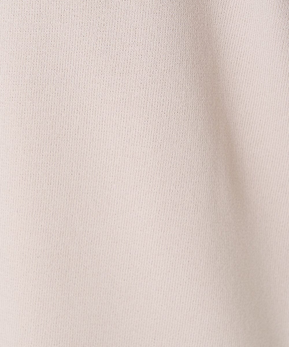 PHSEV46230 GEORGES RECH(小さいサイズ)(メゾン ドゥ サンク) [アンサンブル対応]バイカラーショートカーディガン ベージュ