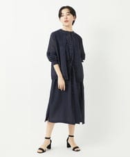 PHSGA05330 GEORGES RECH(小さいサイズ)(メゾン ドゥ サンク) ソフトローン透かし編カーディガン ホワイト