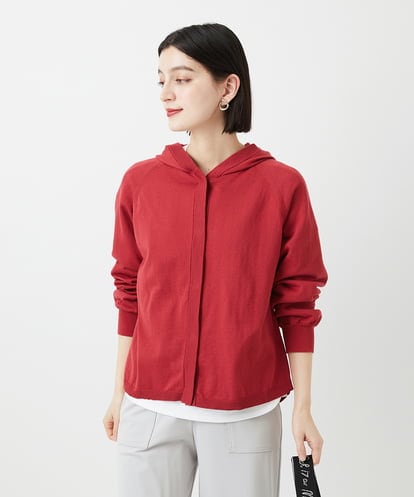 PHSGE43270 GEORGES RECH(小さいサイズ) [アンサンブル対応]ニットフードカーディガン