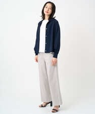 PHSGE43270 GEORGES RECH(小さいサイズ)(メゾン ドゥ サンク) [アンサンブル対応]ニットフードカーディガン ブルー