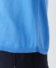 PHSGE43270 GEORGES RECH(小さいサイズ)(メゾン ドゥ サンク) [アンサンブル対応]ニットフードカーディガン ブルー