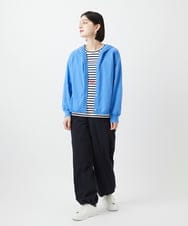 PHSGE43270 GEORGES RECH(小さいサイズ)(メゾン ドゥ サンク) [アンサンブル対応]ニットフードカーディガン ブルー