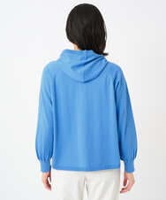 PHSGE43270 GEORGES RECH(小さいサイズ)(メゾン ドゥ サンク) [アンサンブル対応]ニットフードカーディガン ブルー